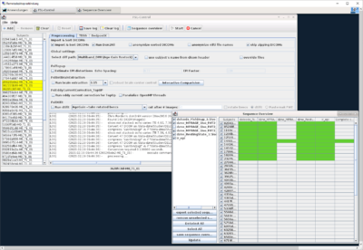 FSL-Control Programmoberfläche