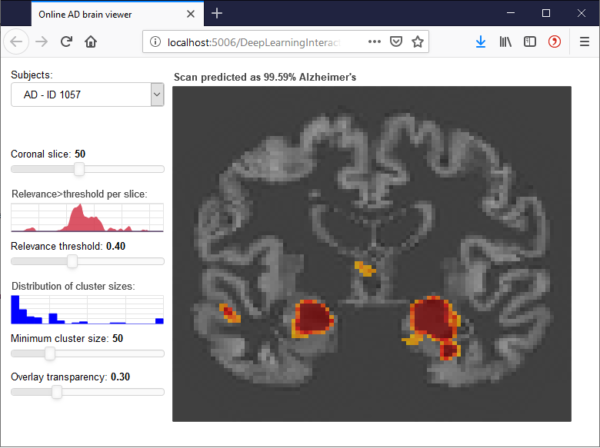 Web-App zur interaktiven Visualisierung von 3D Relevanzkarten